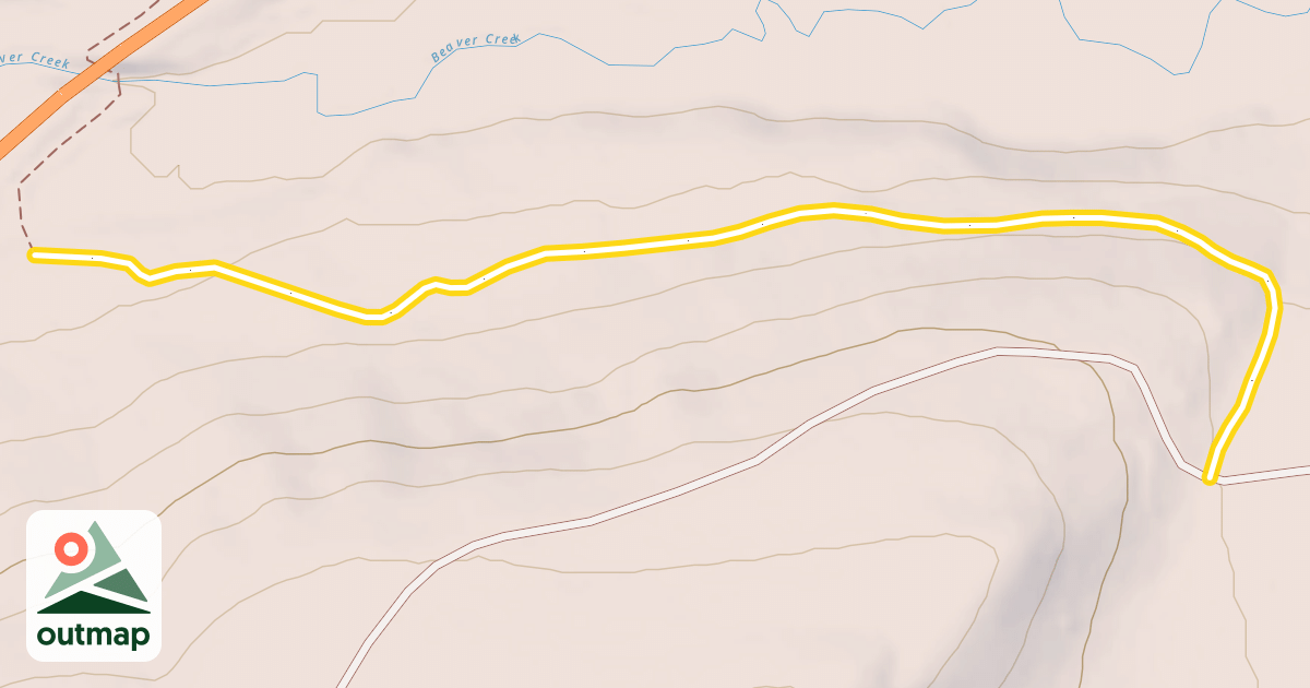 Map of Upper Limestone