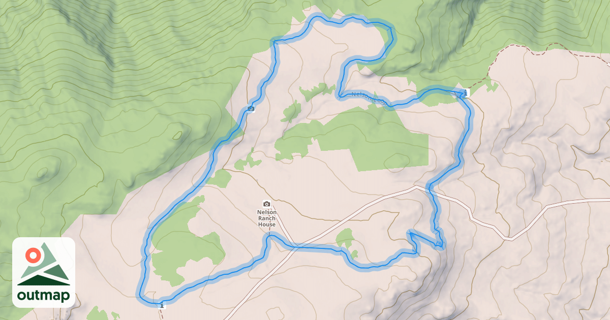 Map of Nelson Loop