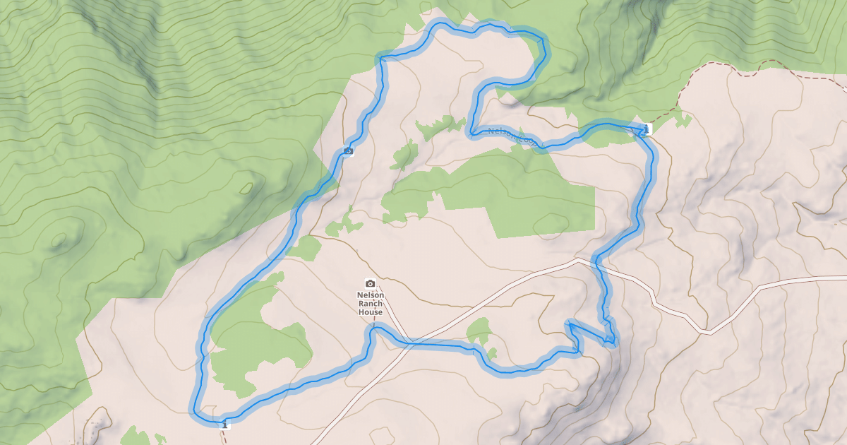 Map preview of Nelson Loop