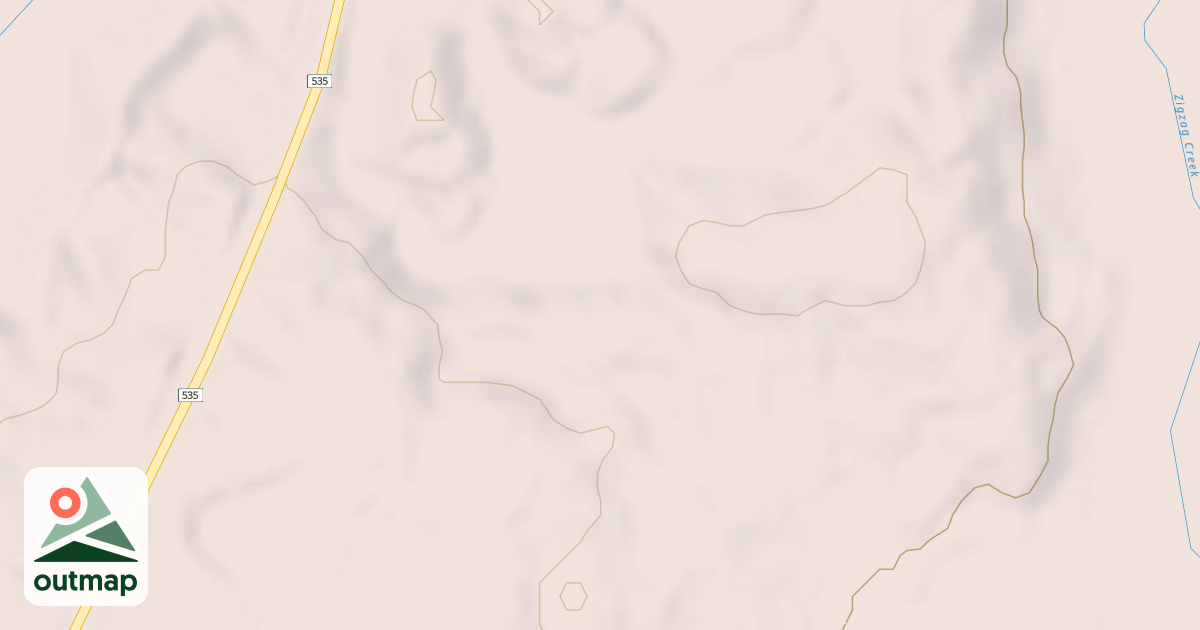 Map of USFS Motor Vehicle Use Map Trails 23443