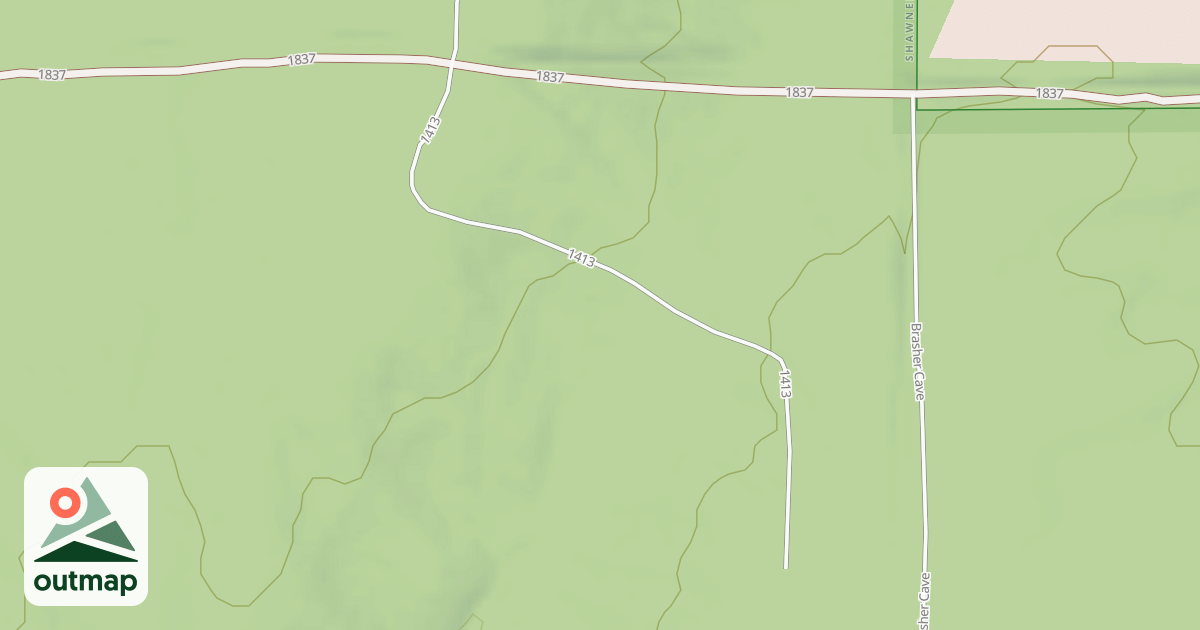 Map of 1413