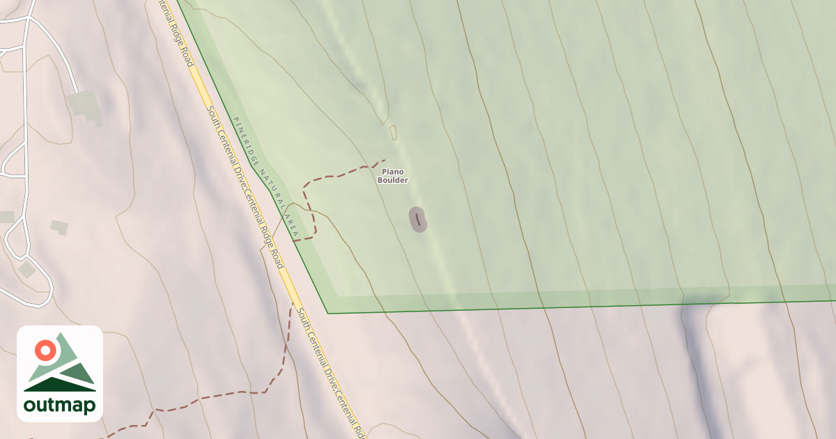 Map of Bootie Slab