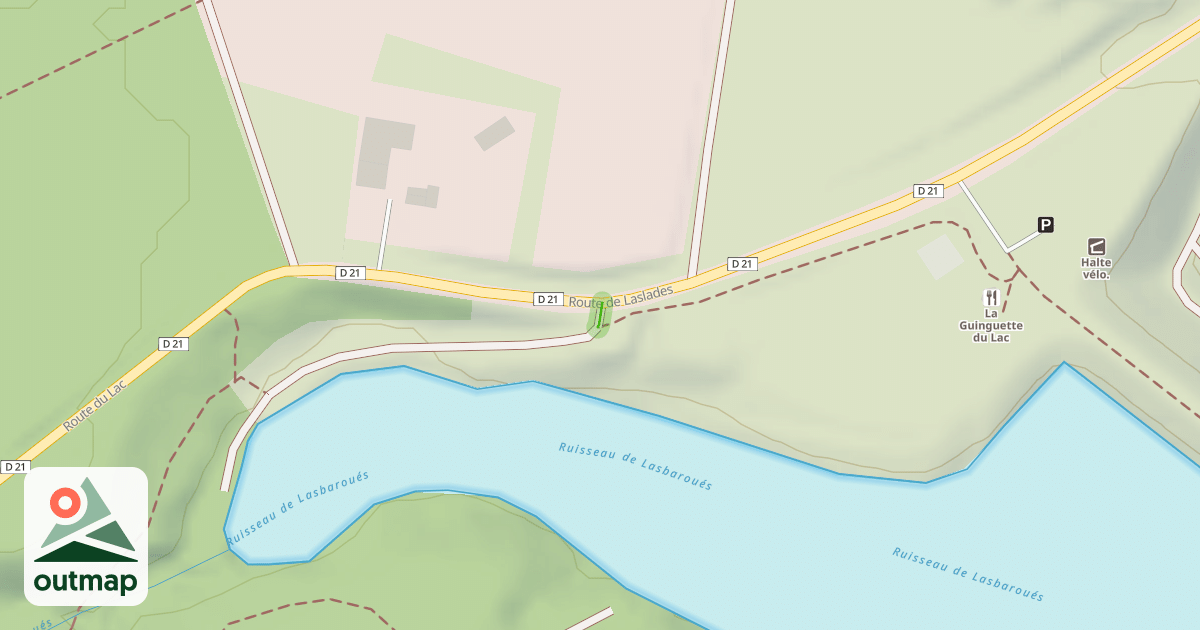 Map of Tour du Lac