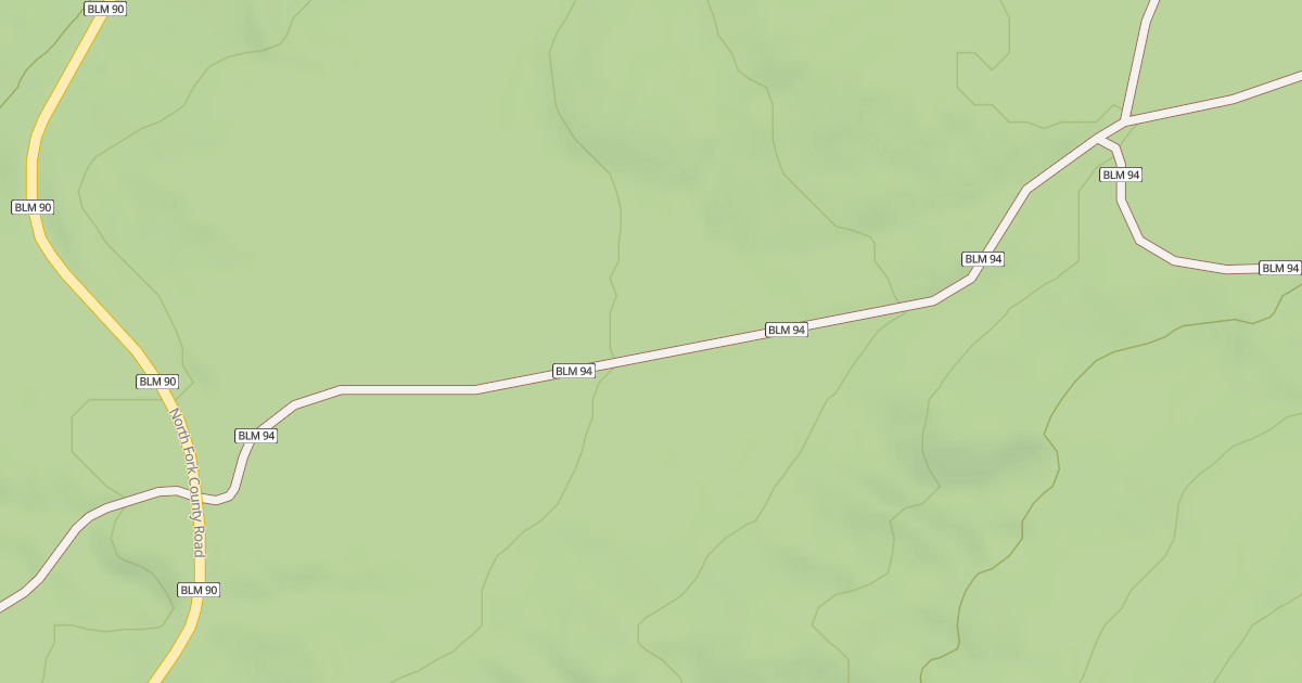 Map preview of BLM National GTLF Public Motorized Roads 1afdce9a-3e93-4e0d-9093-516f3596c02f