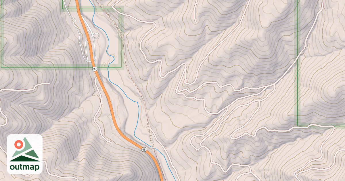 Map of GAYLORD CREEK