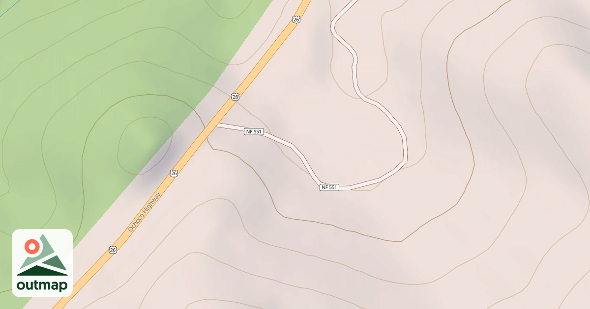 Map of USFS National Forest System Roads {D53F08BF-B439-4863-A7BA-82326A9AA0F7}