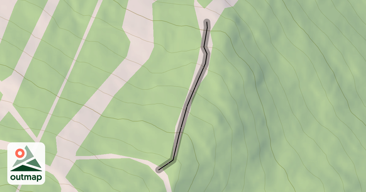 Map of Upper Rocky's Run