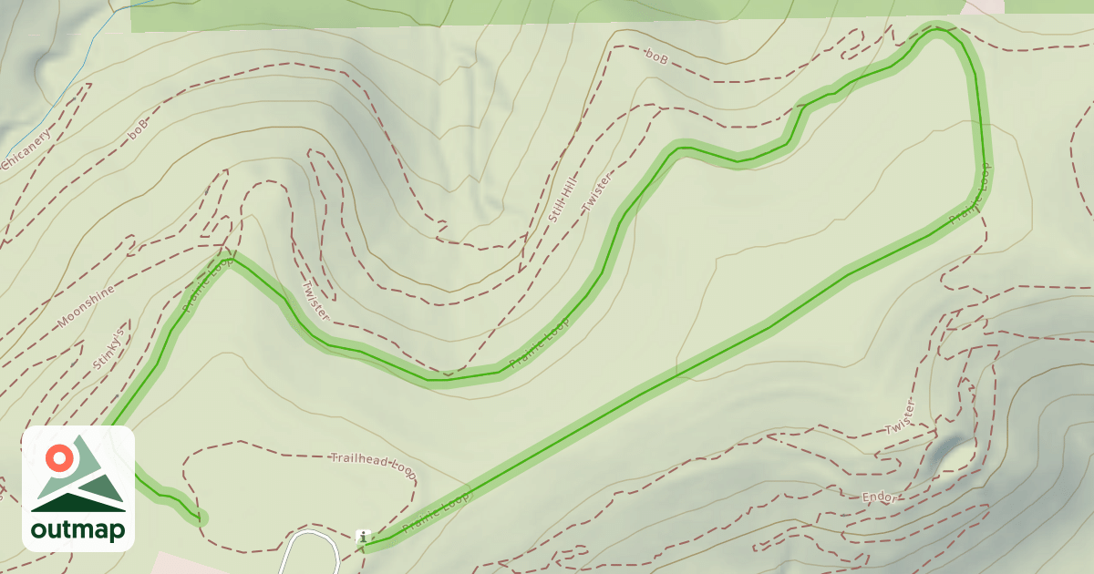 Map of Prairie Loop