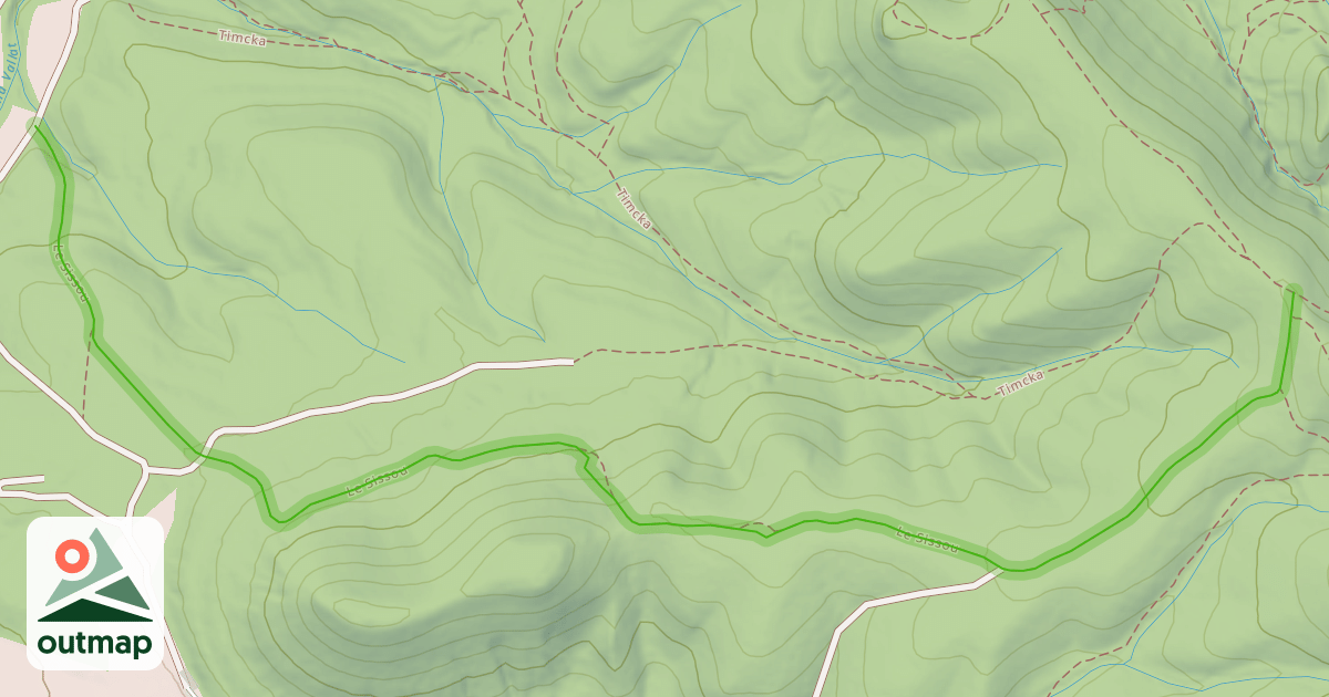 Map of Le Sissou