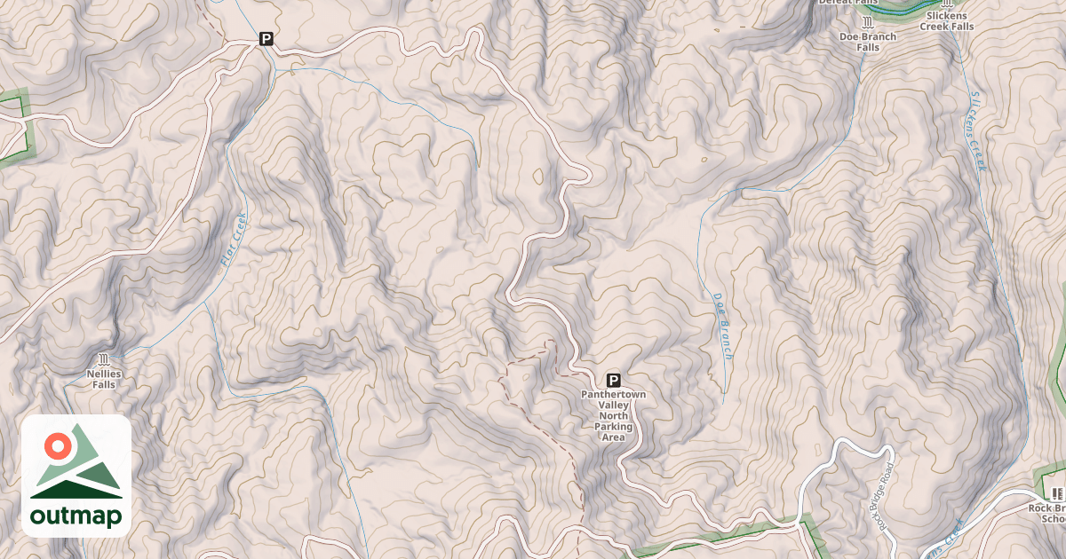 Map of FLAT CREEK