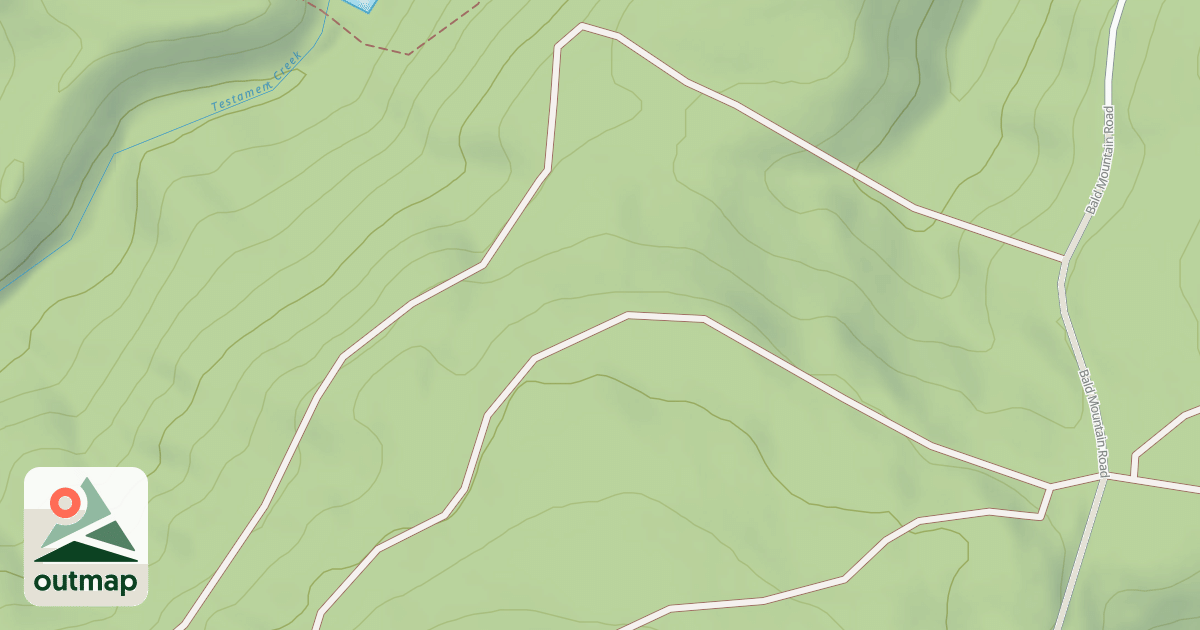 Map of Camp Cooper Bypass