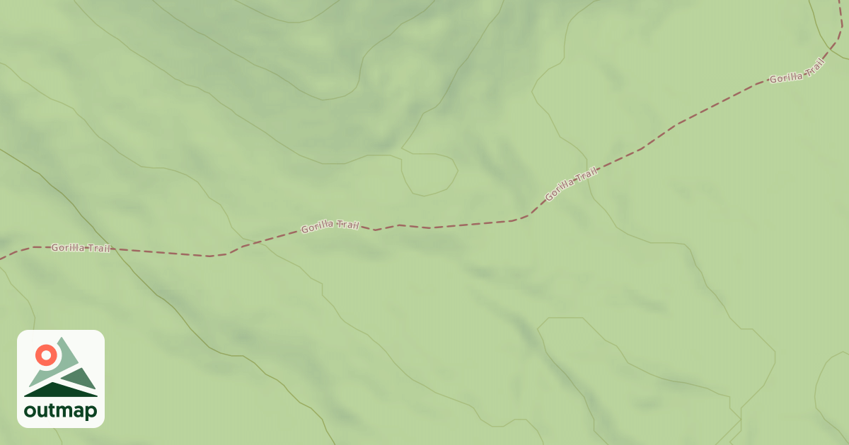 Map of Gorilla Trail