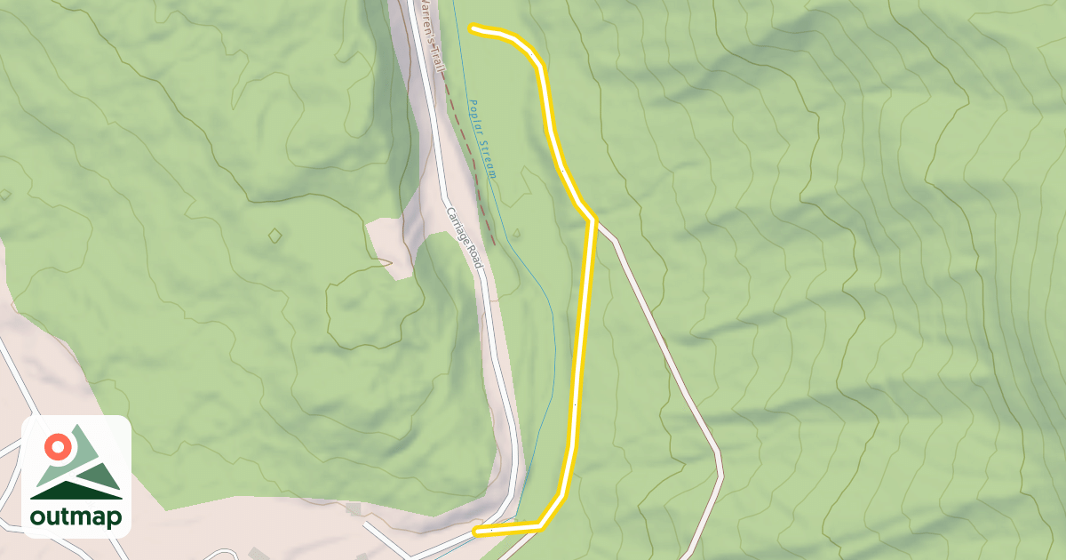 Map of Bypass Trail