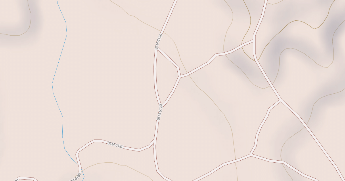 Map preview of BLM National GTLF Public Motorized Roads 1face65e-90a9-4fc3-8c4f-f2ef5021236b