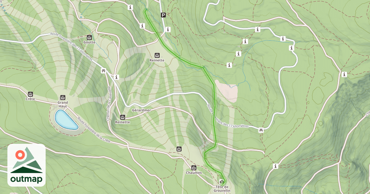 Map of Les Chevreuils