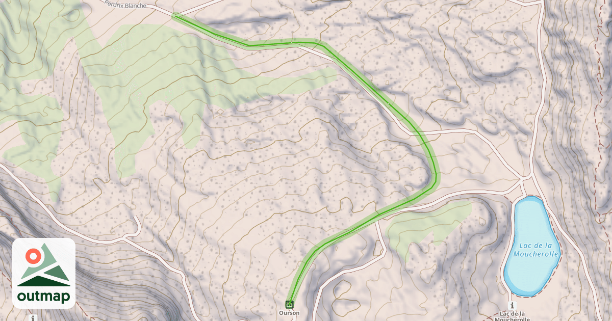 Map of Bouquetin