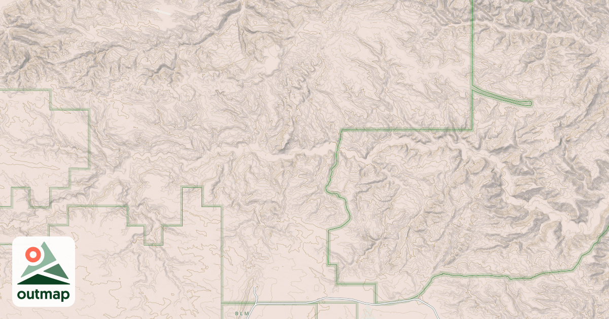 Map of BLM National GTLF Public Motorized Roads dab6afb9-1f78-45ce-aa23-94b6899045a7