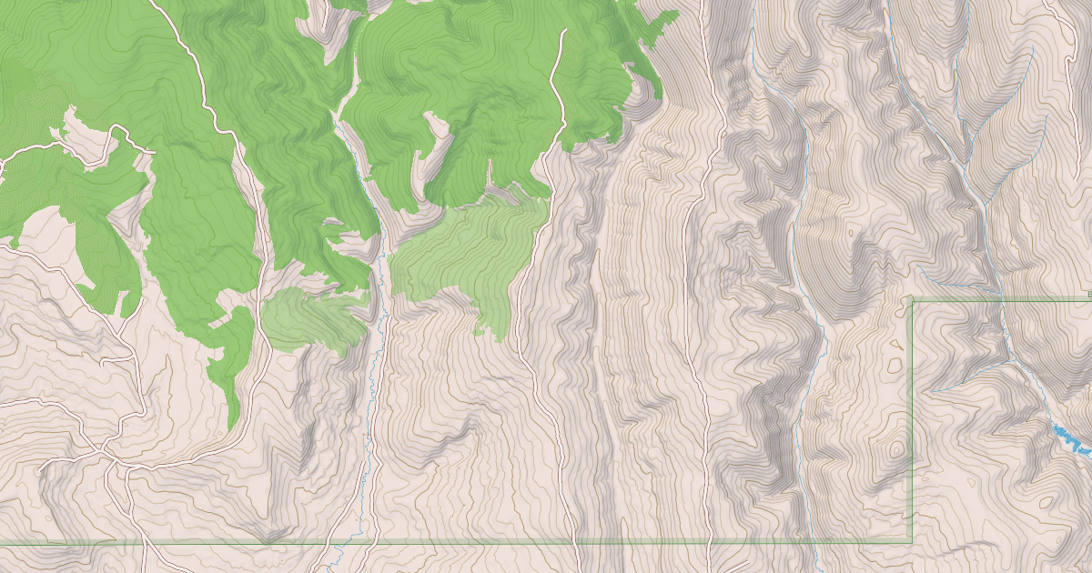 Map preview of POLE CREEK RIDGE