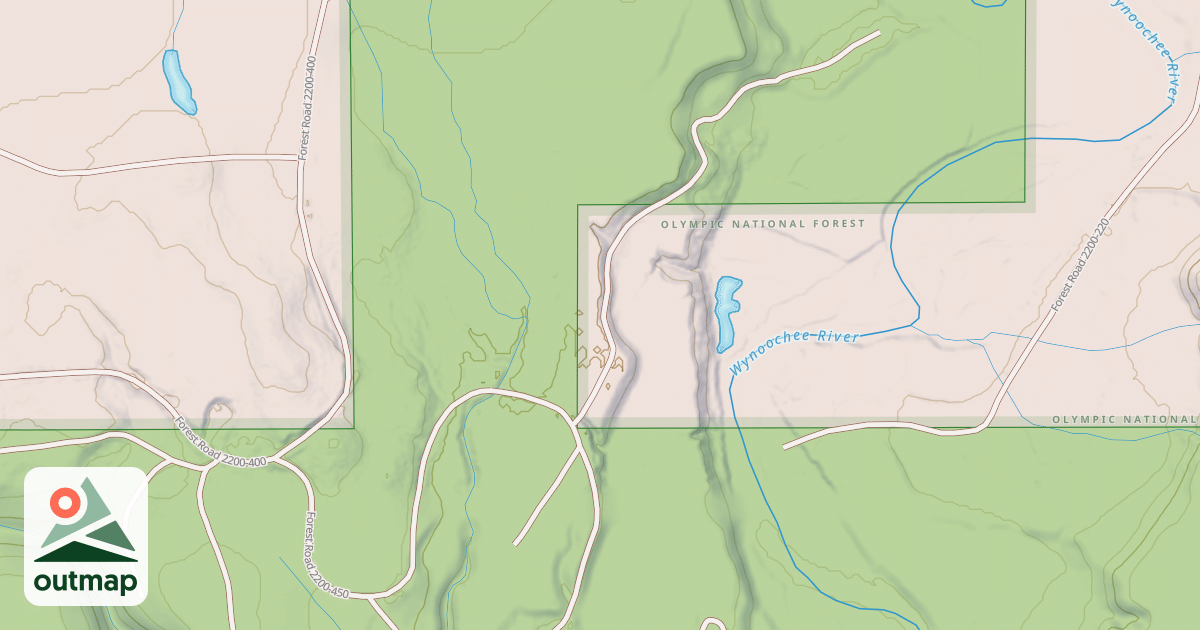 Map of USFS Motor Vehicle Use Map Roads {EE569B79-C5A7-4636-91EC-1A7AE48011B4}