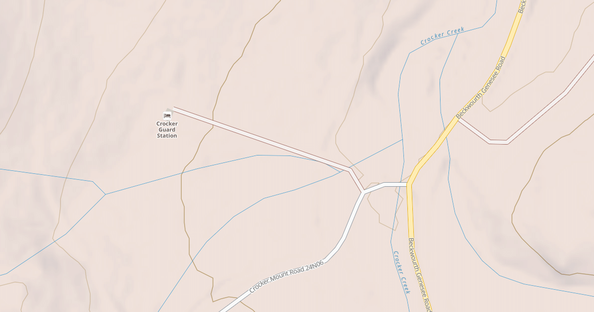 Map preview of CROCKER GS