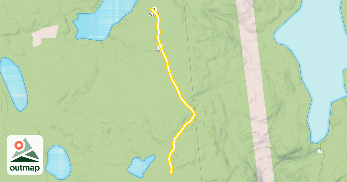 Map of #1 Weber Trail Middle