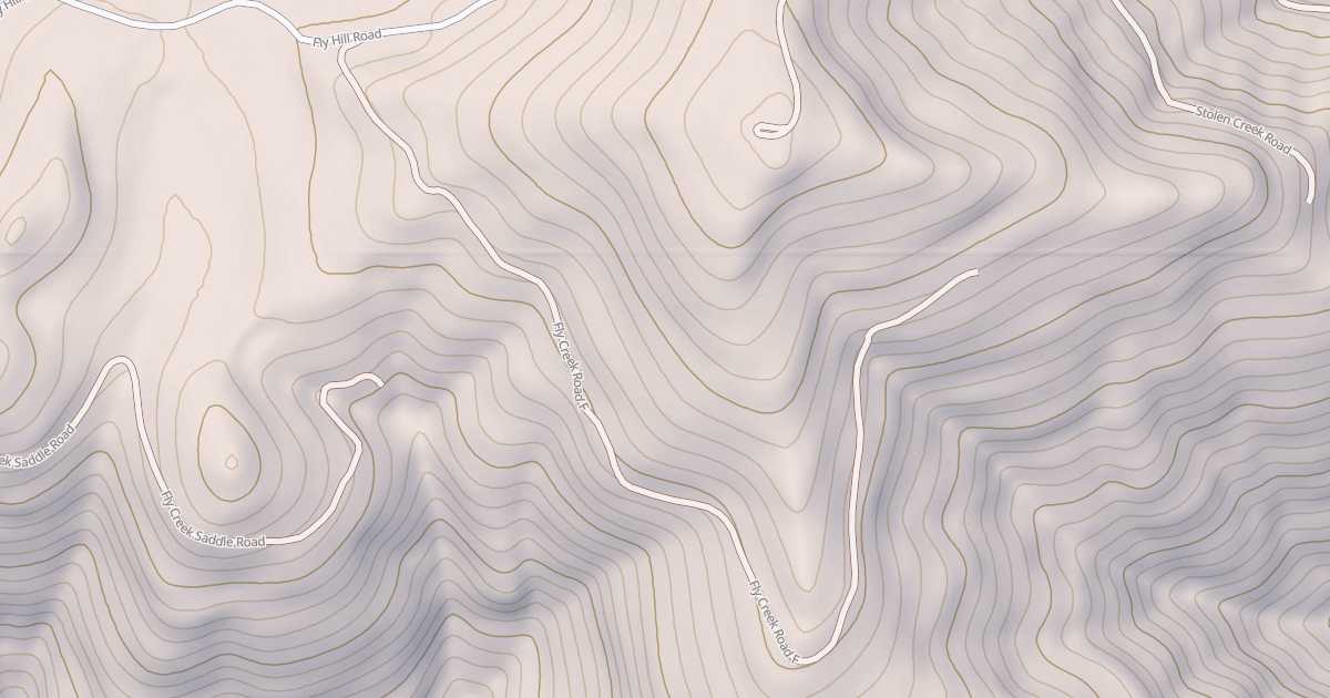 Map preview of FLY CREEK F