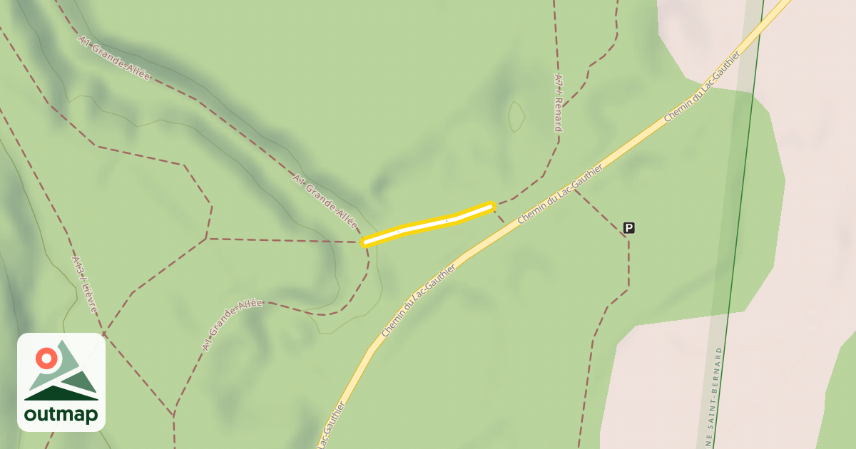 Map of A7 / Renard