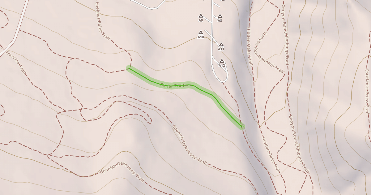 Map preview of Slider Trail