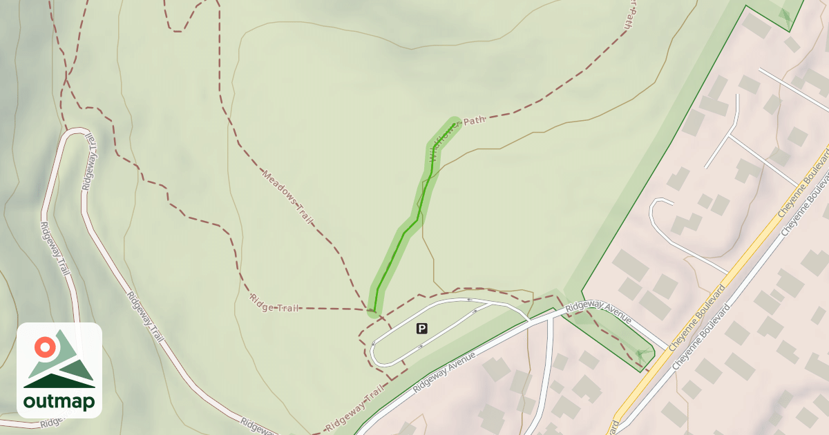 Map of Wildflower Path