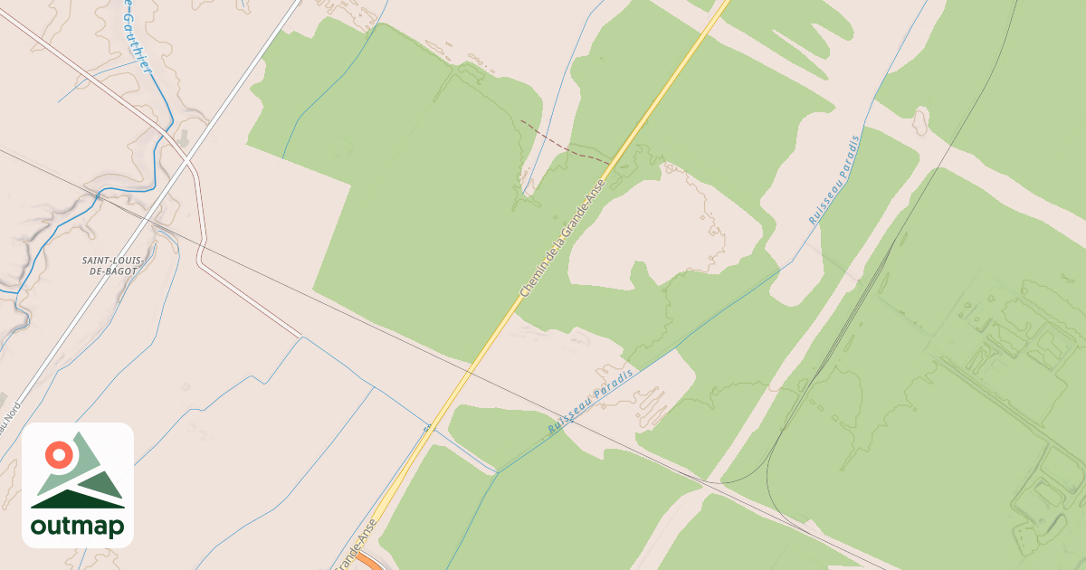 Map of Saguenay Quad Trails 37