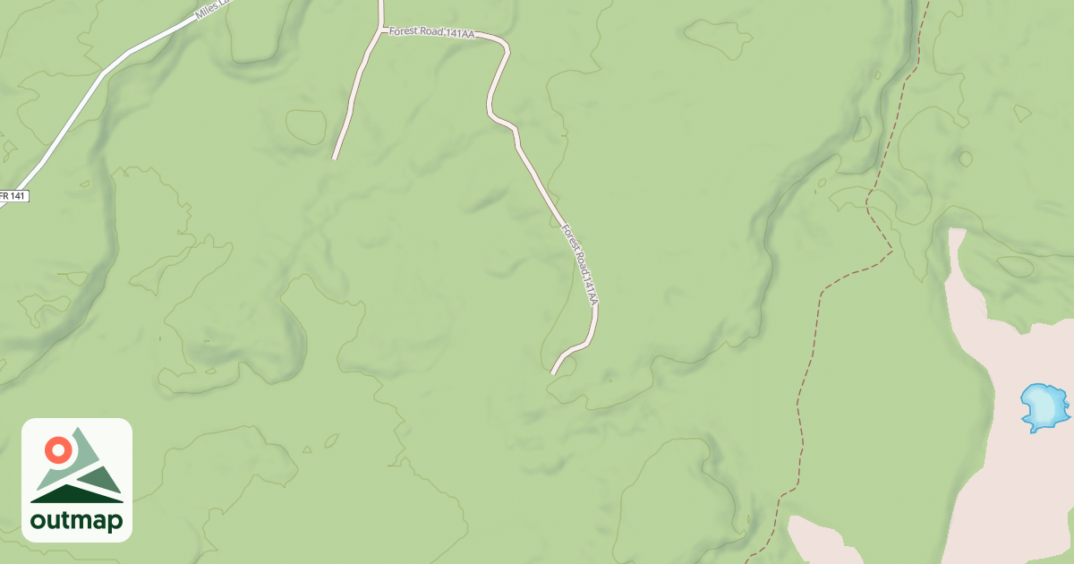Map of FR 141AA