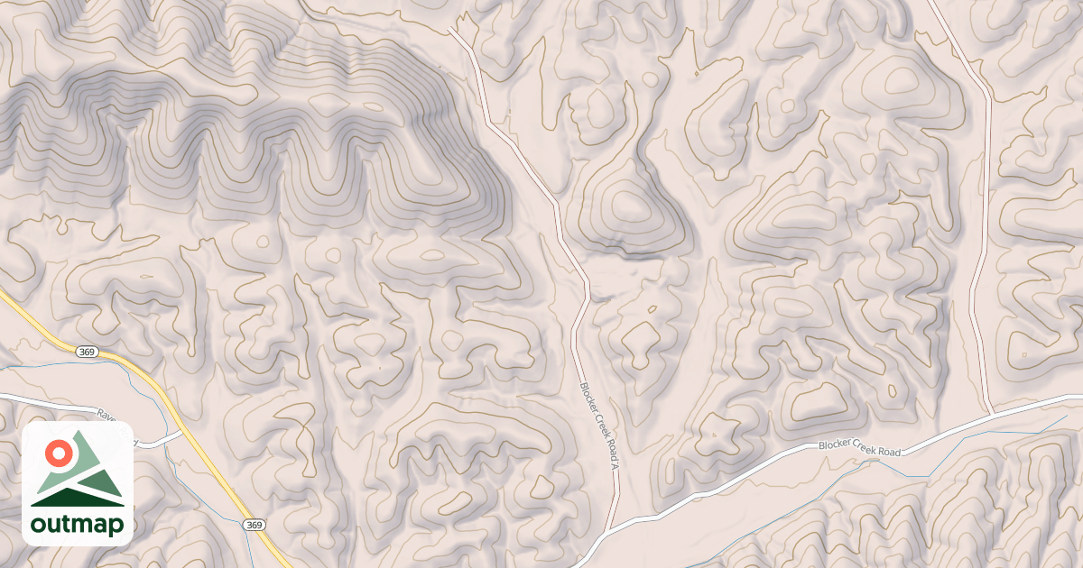 Map of BLOCKER CREEK