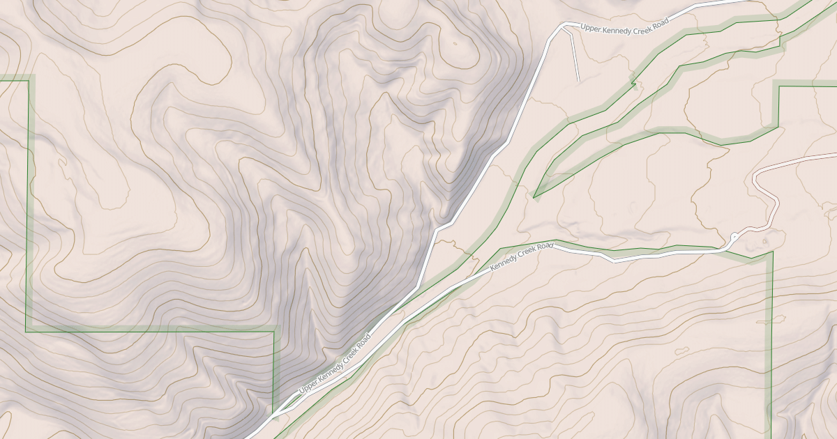 Map preview of KENNEDY CREEK