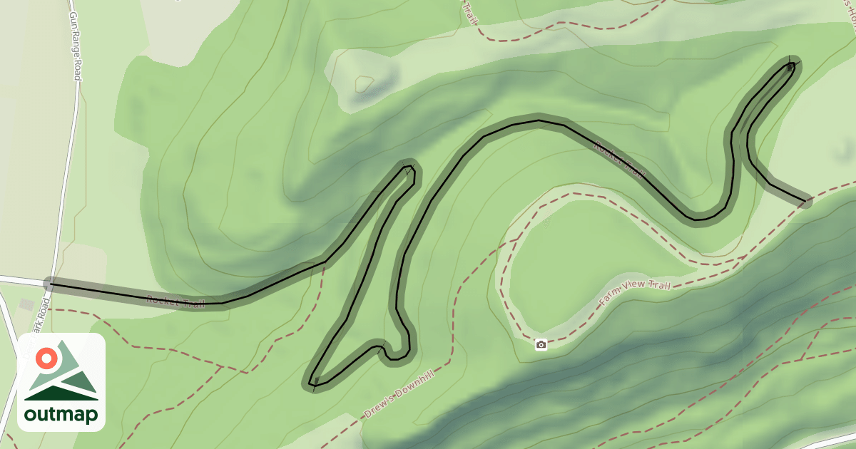 Map of Rocket Trail
