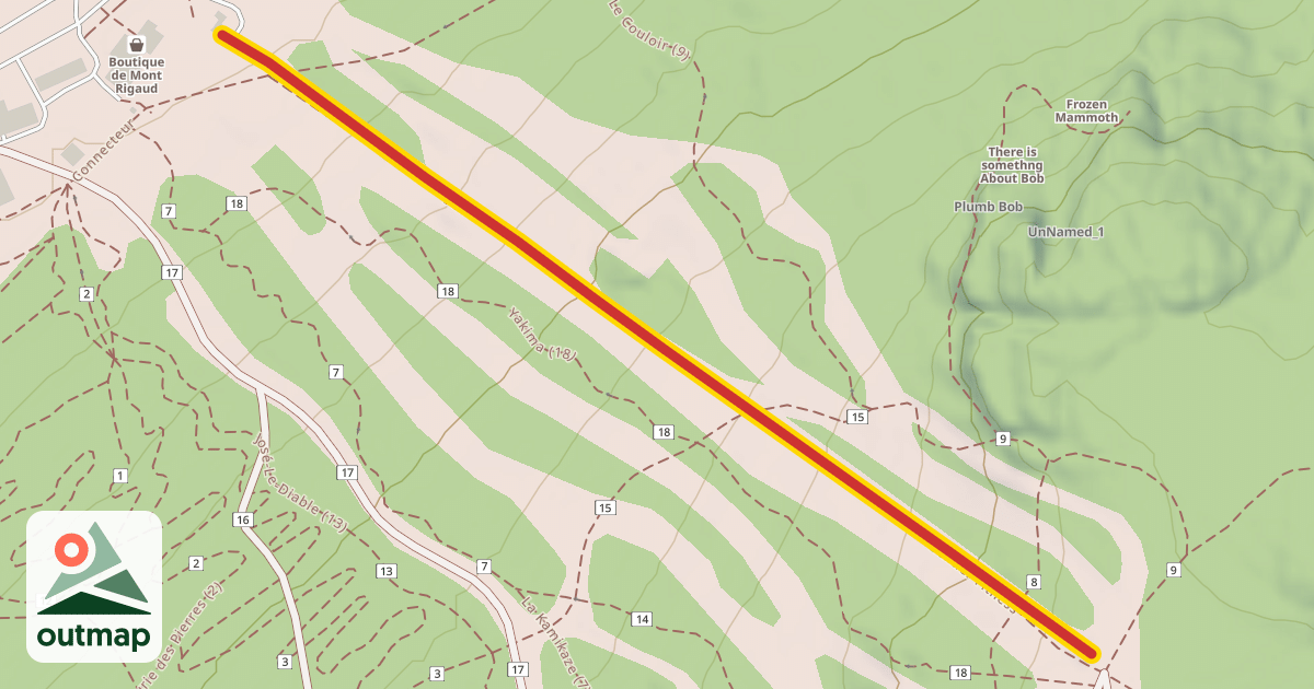 Map of 1 Quadruple Doppelmayr