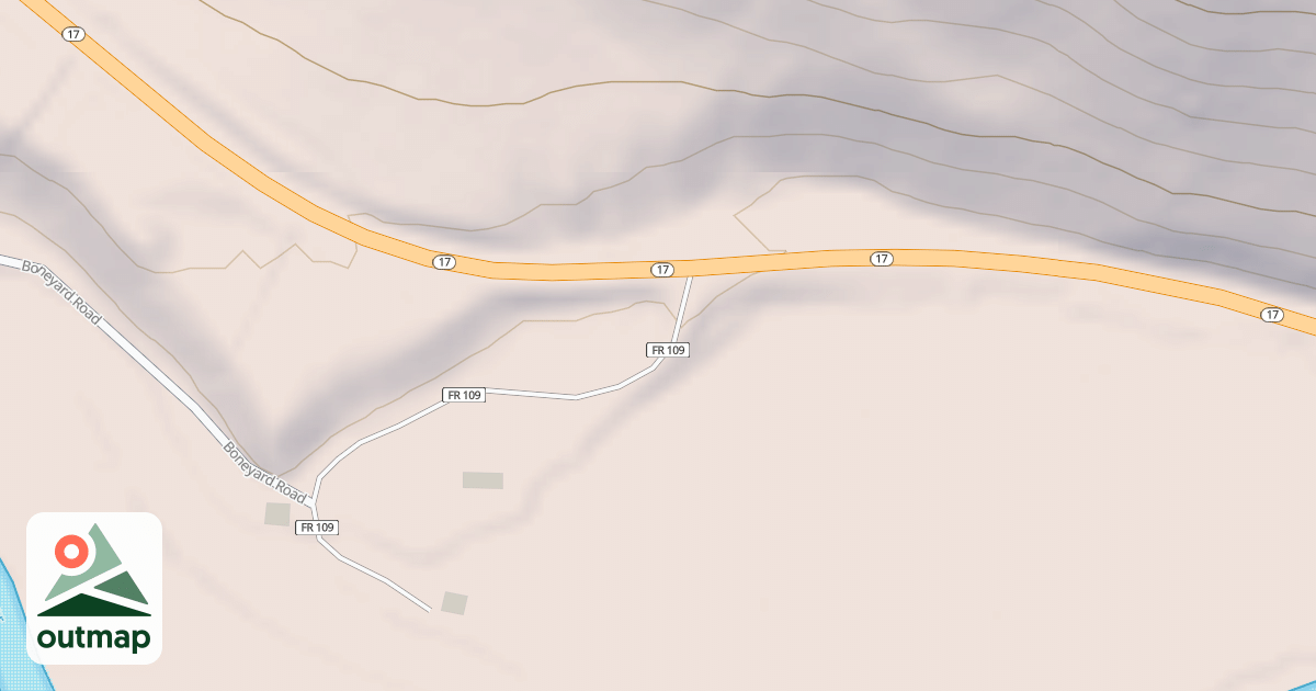 Map of RIVER SPRINGS RANGER STATION