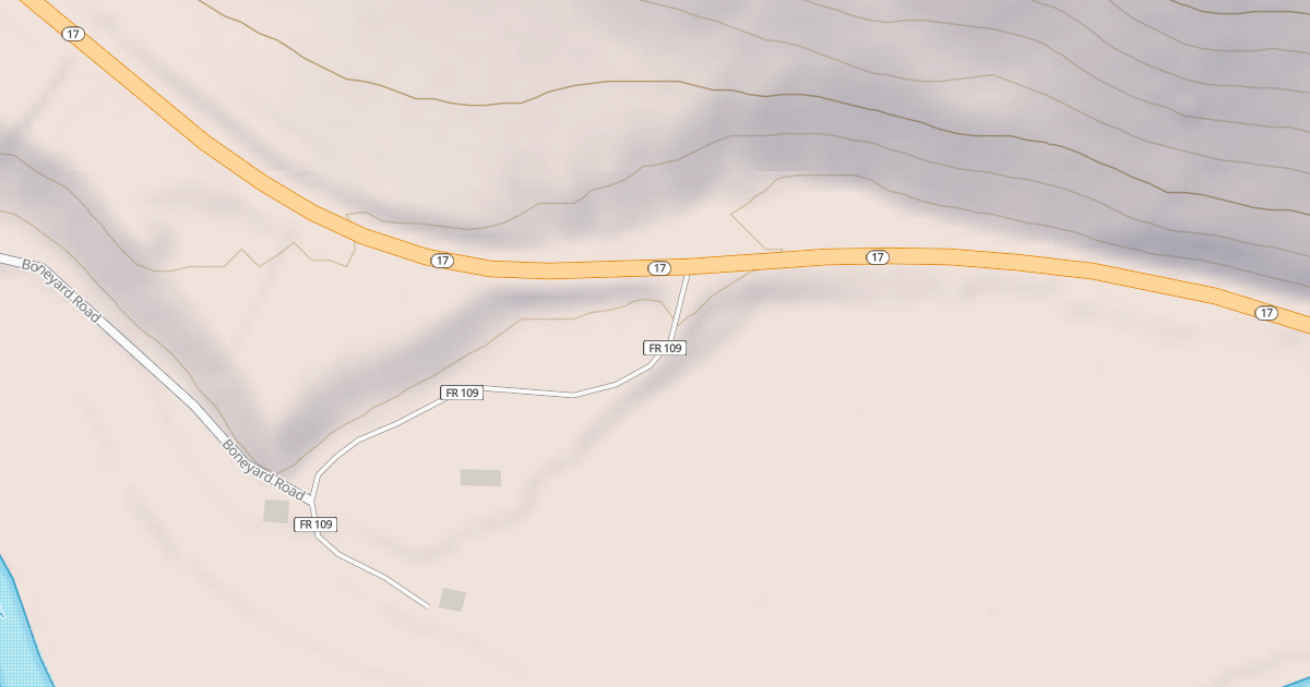 Map preview of RIVER SPRINGS RANGER STATION