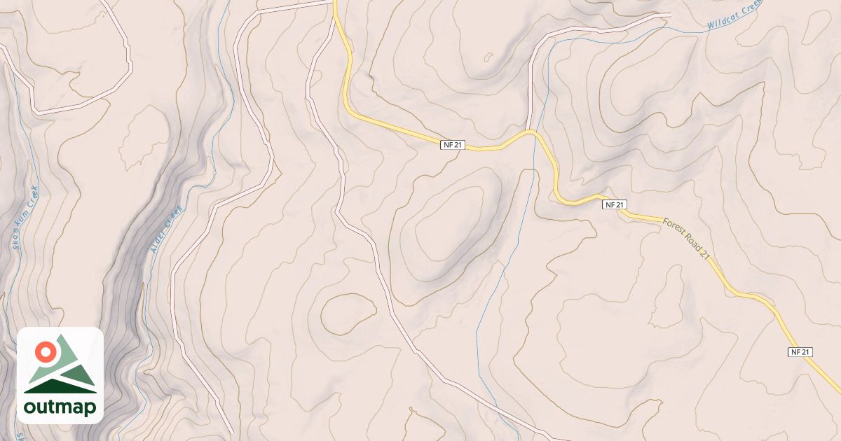 Map of USFS National Forest System Roads {006E0A82-D625-4EEE-A622-E0635A1C7E81}