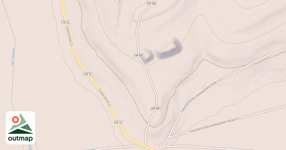 Map of USFS Motor Vehicle Use Map Roads {7EE743AA-9EFE-4FE9-AAA3-37C98B62467C}