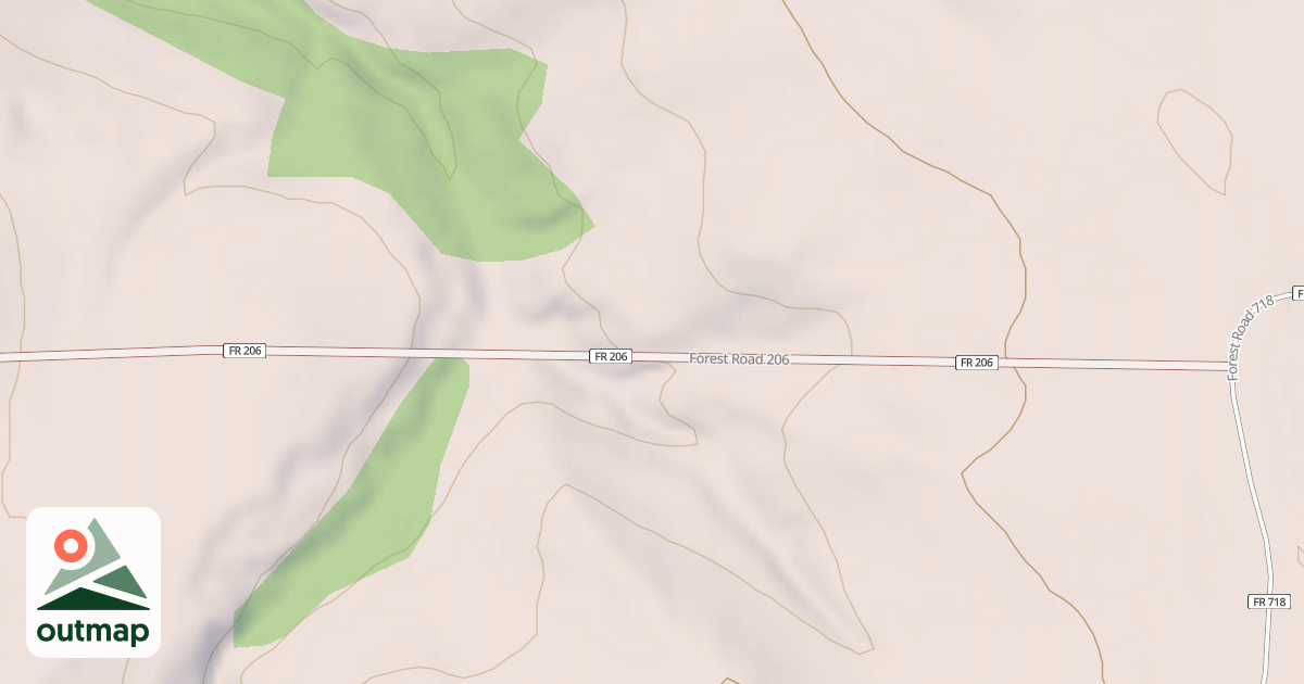 Map of 206