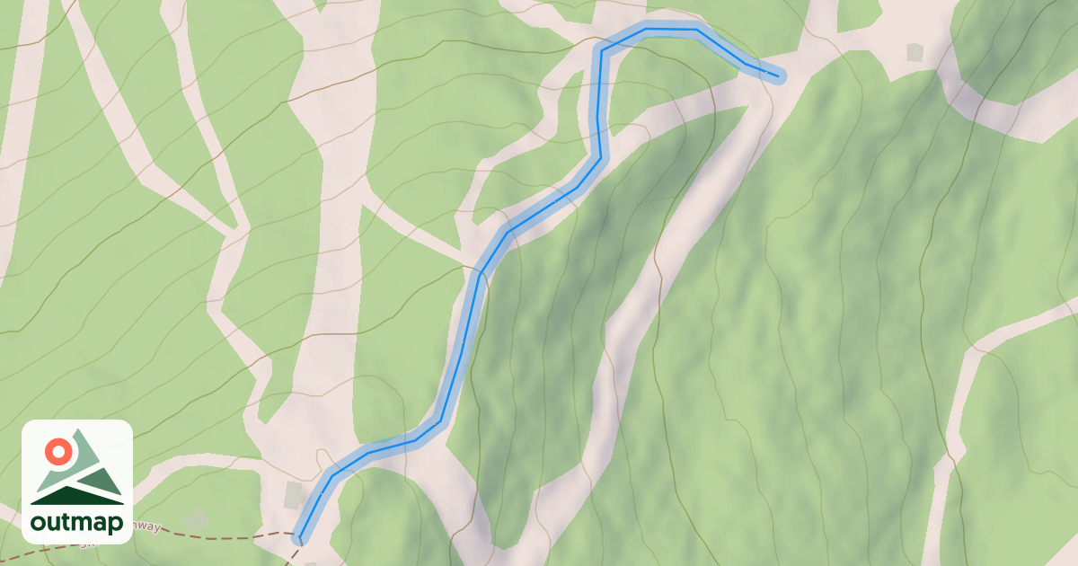 Map of Upper Ridge