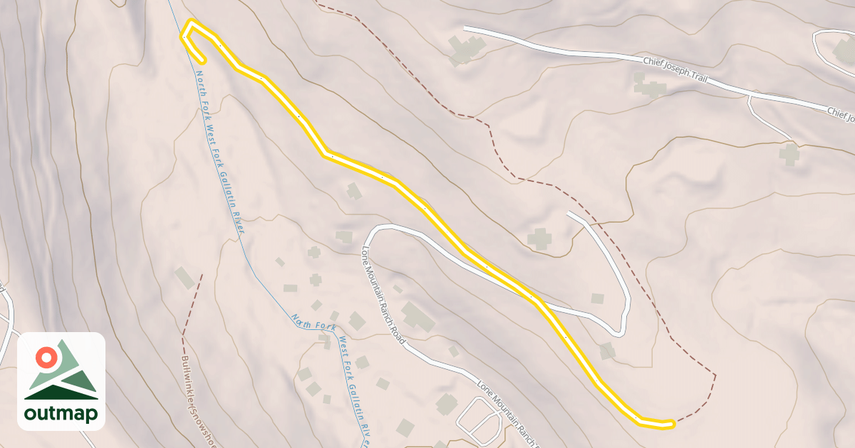 Map of Ranch Loop