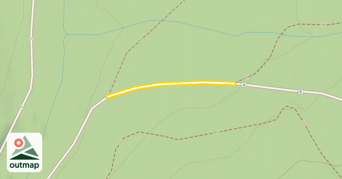 Map of 14+42