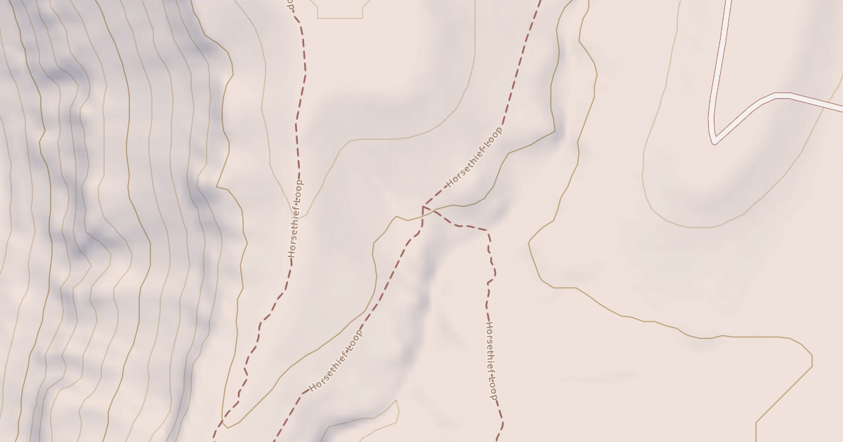 Map preview of Horse Theif Mesa Trail