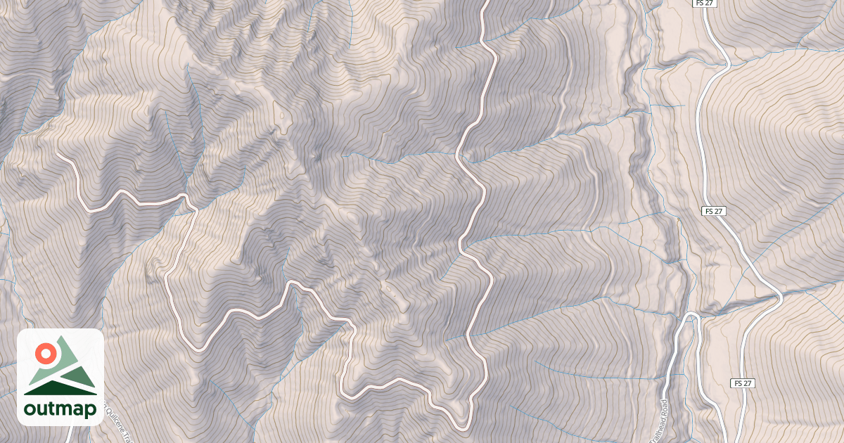 Map of USFS Motor Vehicle Use Map Roads {87F50F24-6301-4FAE-BEE5-54EEA8492A62}