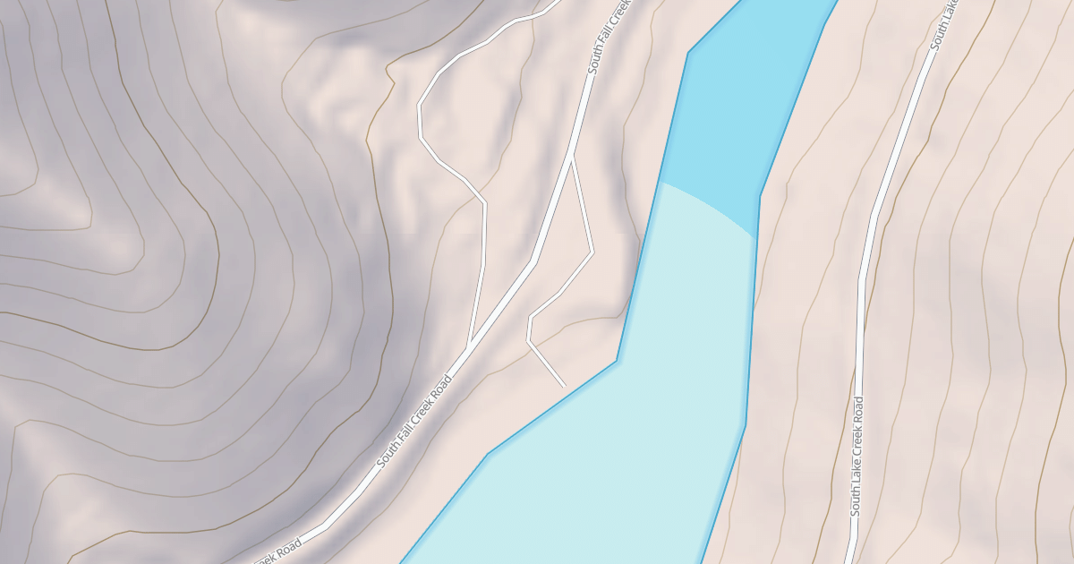 Map preview of FALL CRK BOAT LAUNCH-HIGH