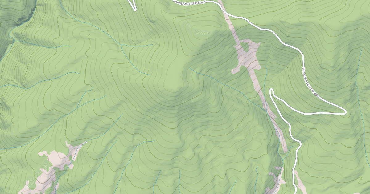 Map preview of Burnt Mountain Loop