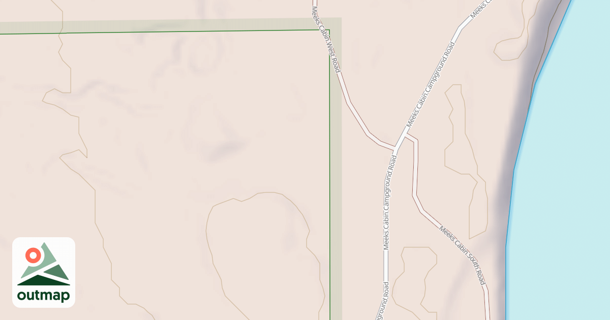 Map of MEEKS CABIN NORTH