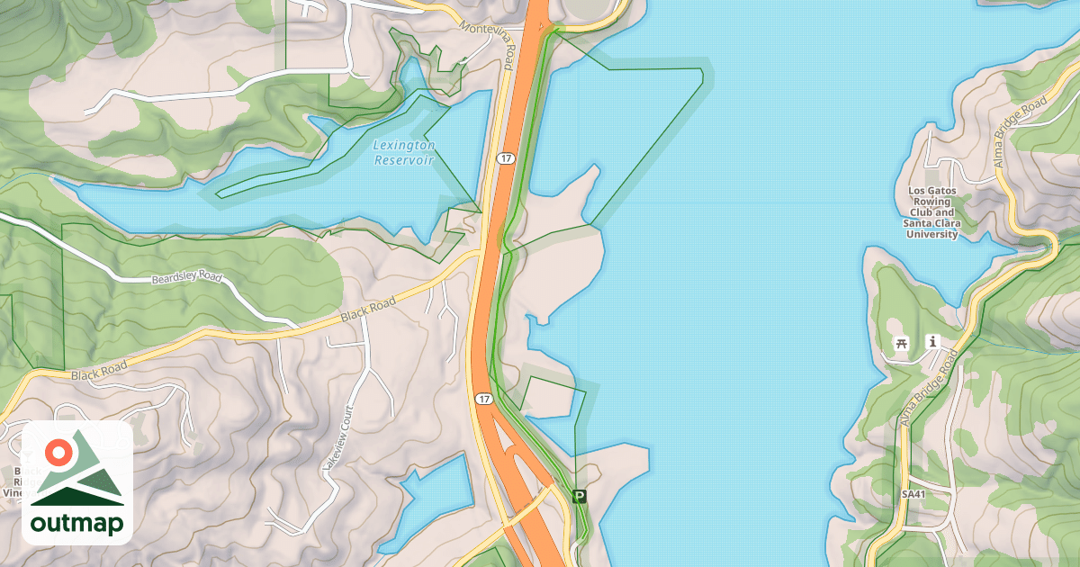 Map of Alma Bridge - Black Creek Connector