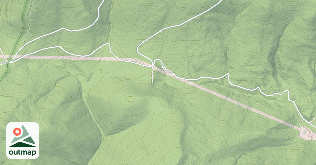 Map of RANDOLPH CREEK